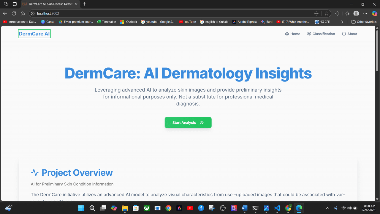 Abstract image representing skin disease classification AI